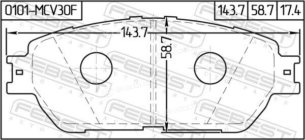 Febest 0101-MCV30F