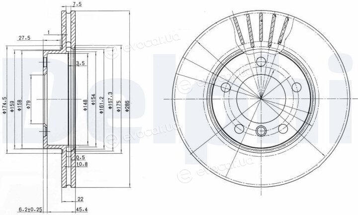 Delphi BG2623C