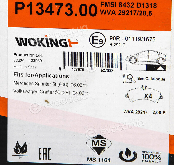 Woking P13473.00