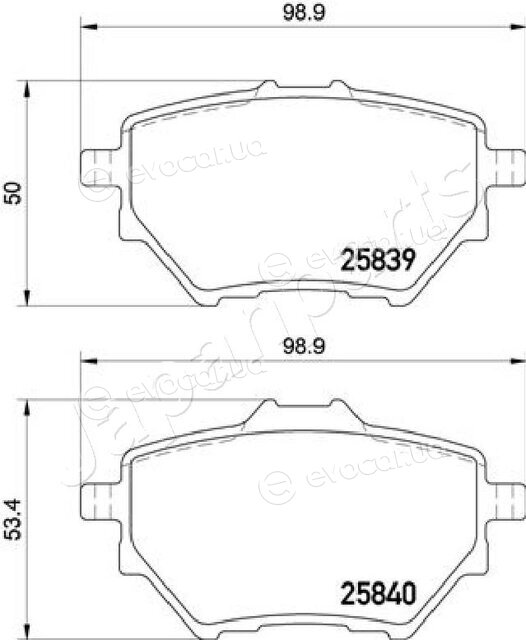 Japanparts PP-0614AF