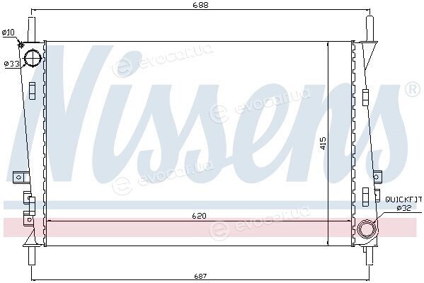 Nissens 66704