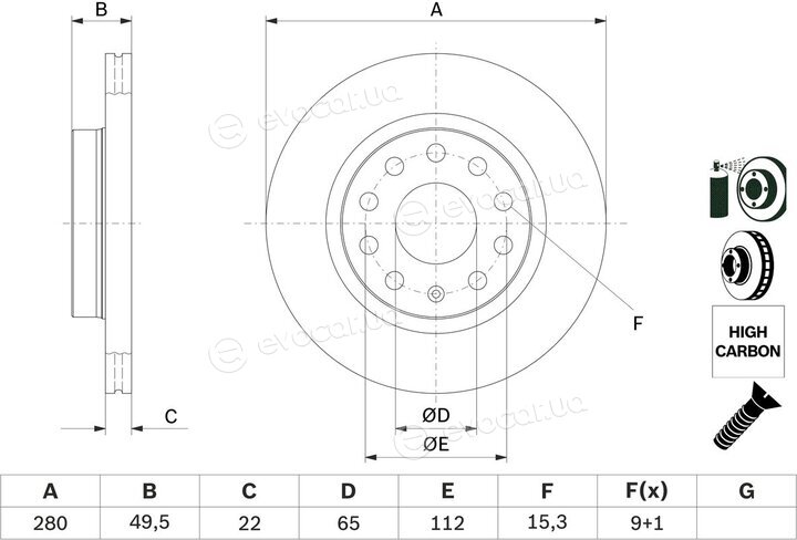 Bosch F 00V C38 100