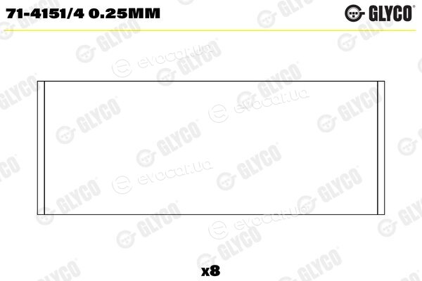 Glyco 71-4151/4 0.25mm