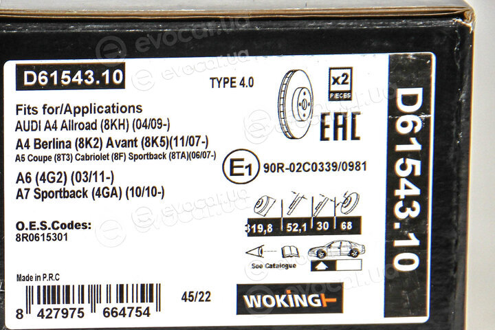 Woking D61543.10