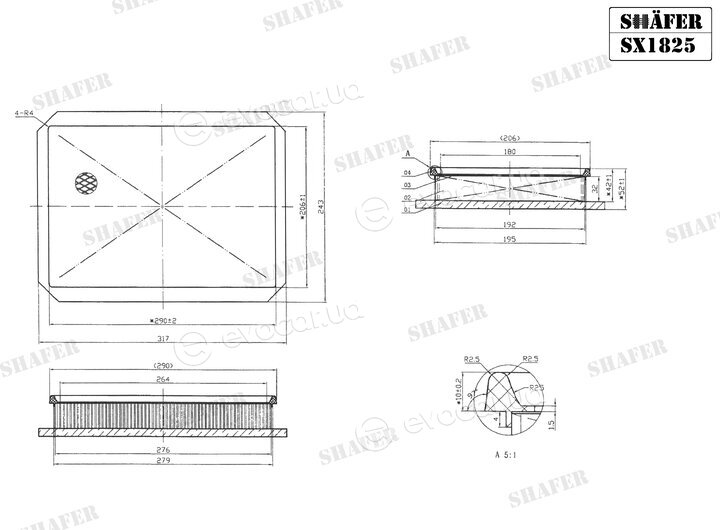 Shafer SX1825