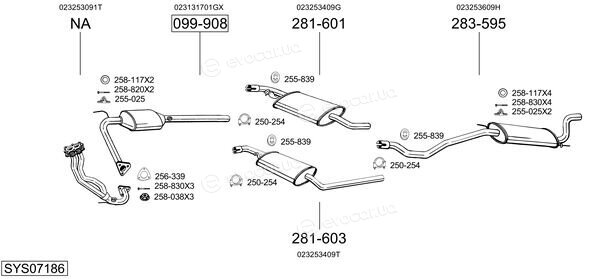 Bosal SYS07186