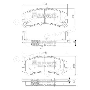 Nipparts J3601035