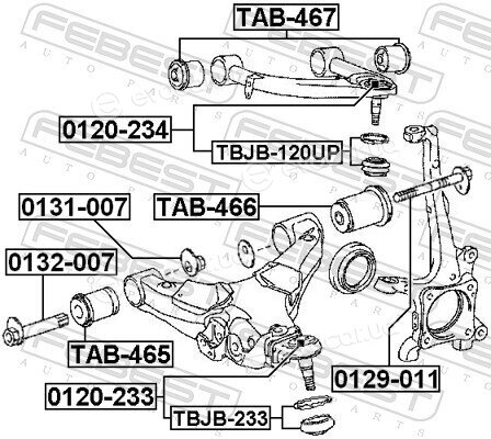 Febest TBJB-233