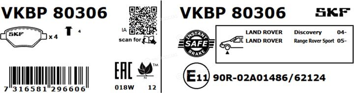 SKF VKBP 80306
