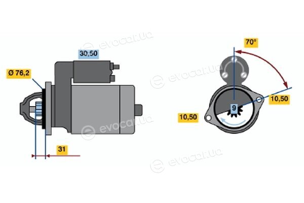 Bosch 0 001 107 009