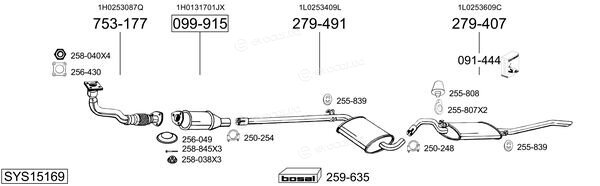 Bosal SYS15169