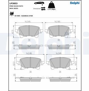 Delphi LP3853
