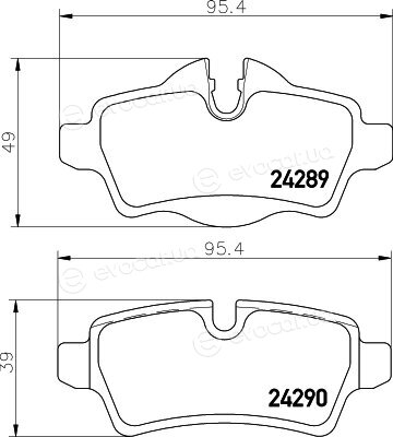 Hella Pagid 8DB 355 013-661