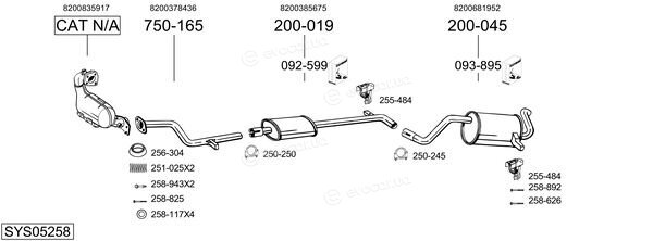 Bosal SYS05258