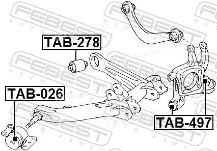 Febest TAB-497