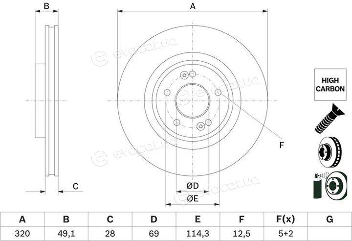 Bosch 0 986 479 F35