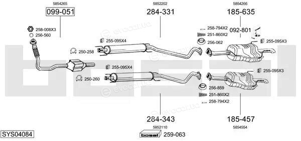 Bosal SYS04084