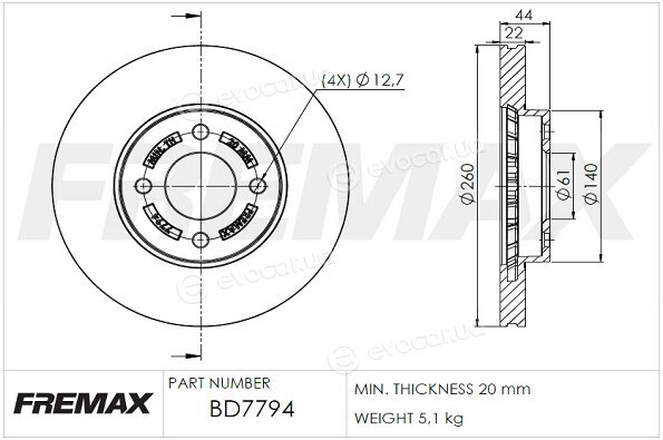 Fremax BD-7794