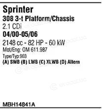 Walker / Fonos MBH14841A