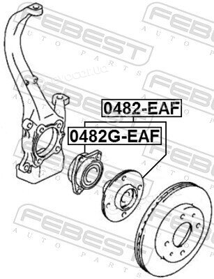 Febest 0482G-EAF