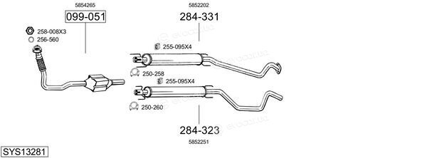 Bosal SYS13281