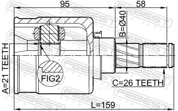 Febest 0211-K12