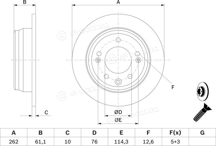 Bosch 0 986 479 C14