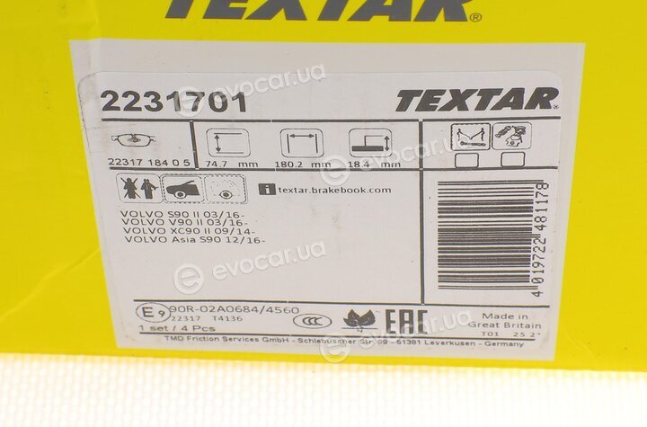 Textar 2231701