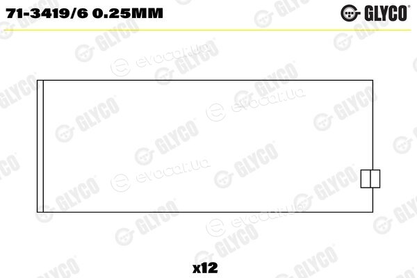 Glyco 71-3419/6 0.25mm