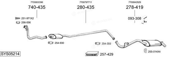 Bosal SYS05214