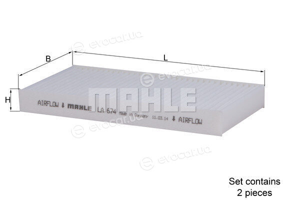 Mahle LA 674/S