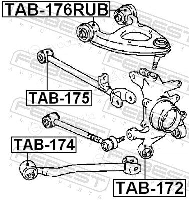 Febest TAB-176RUB