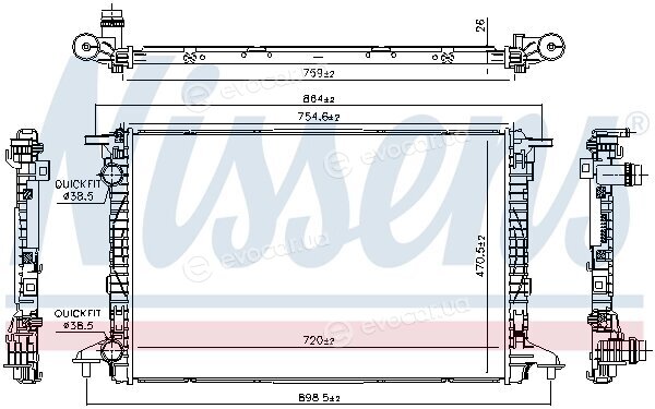 Nissens 606573