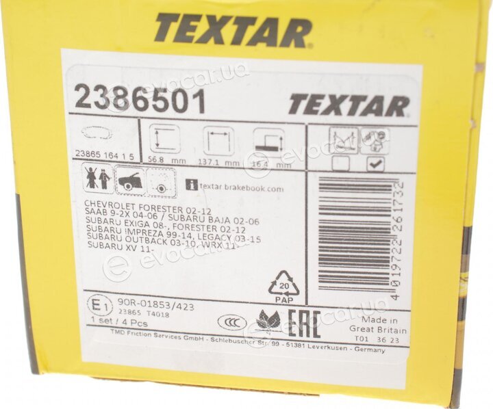 Textar 2386501