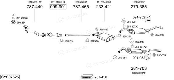 Bosal SYS07625