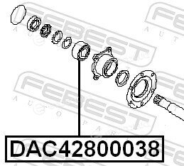 Febest DAC42800038