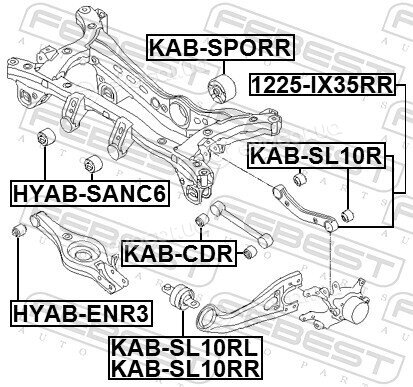 Febest 1225-IX35RR