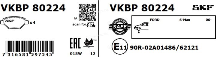 SKF VKBP 80224