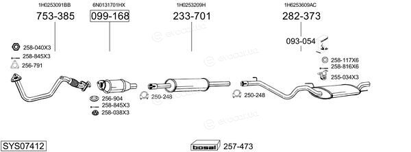 Bosal SYS07412