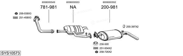 Bosal SYS10573