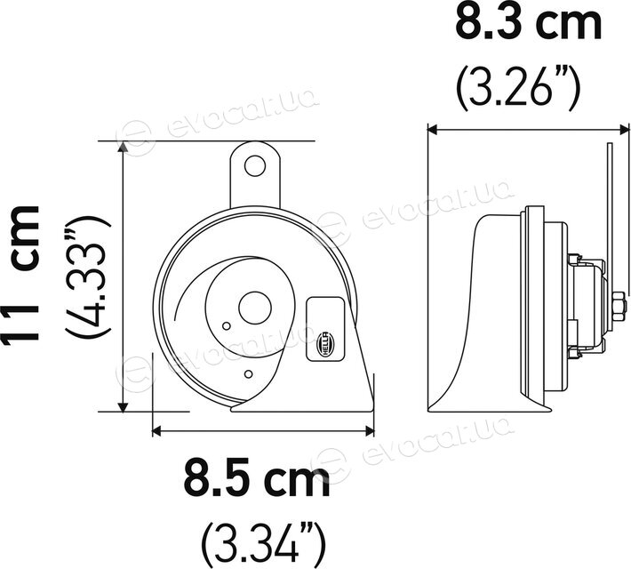 Hella 3FH 007 424-801