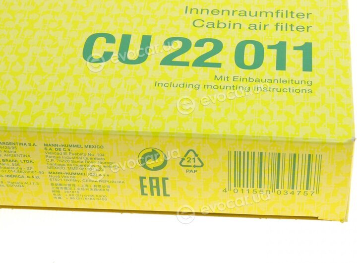 Mann CU 22 011