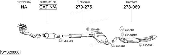 Bosal SYS20808