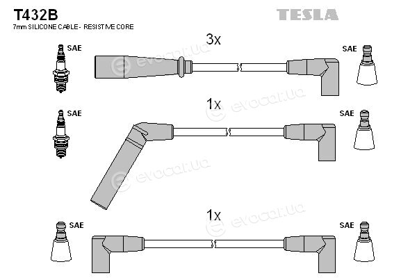 Tesla T432B
