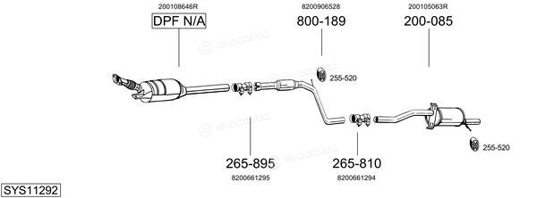 Bosal SYS11292