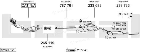 Bosal SYS08120