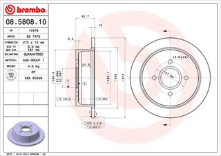 Brembo 08.5808.10