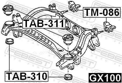 Febest TAB-310