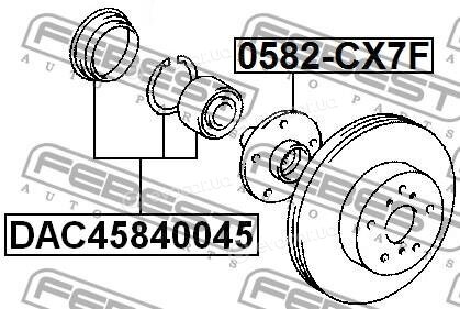 Febest DAC45840045