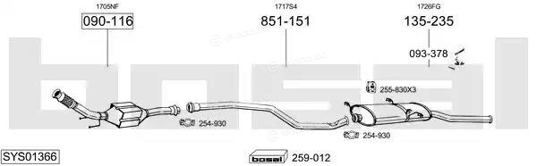 Bosal SYS01366